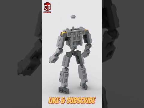 LEGO N21 Mech Frame Satisfying Build LEGO MOC #shorts #lego #legomoc #crixbrix