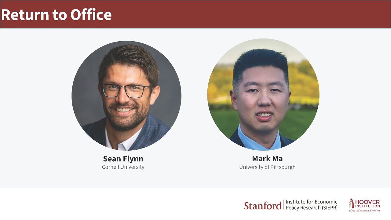 SIEPR Implications of Remote Work - Return to Office