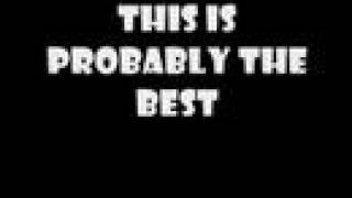 Chiodos -- LYRICS -- Baby, you wouldn&#39;t last a minute on the creek