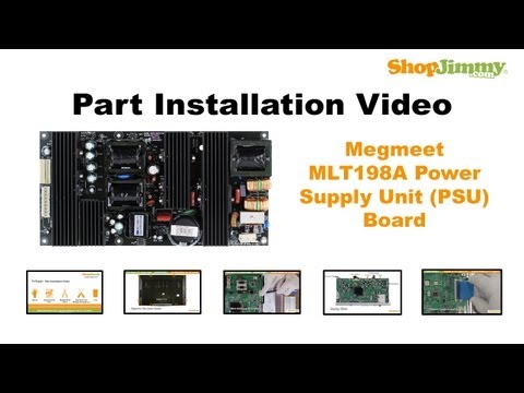 TV Part Number Identification Guide for Vizio Power Supply Unit PSU Boards LCD LED Plasma TVs