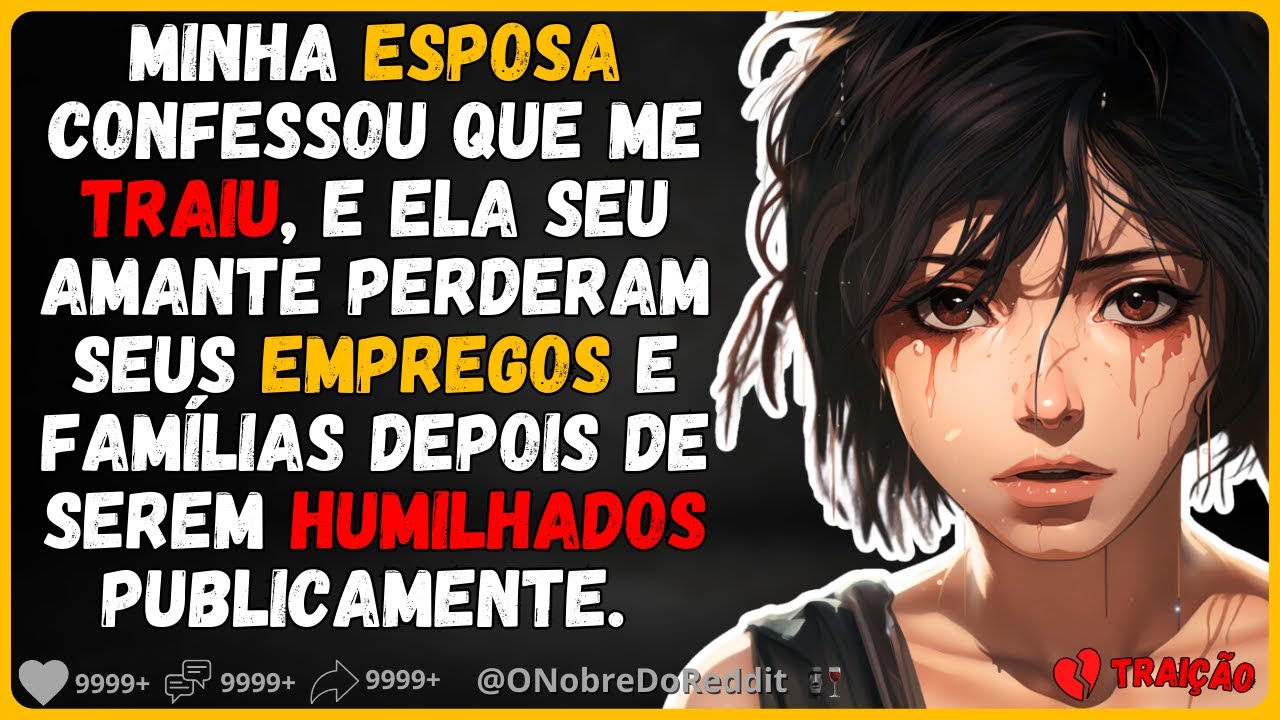 🗿🍷Minha esposa e seu amante perderam seus empregos e suas famílias depois de serem humilhados.