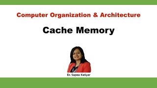 Cache Memory | Cache Memory Performance Issue || Computer Organization and Architecture