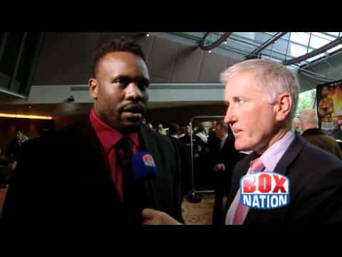 DERECK CHISORA INTERVIEW AT PARK PLAZA HOTEL