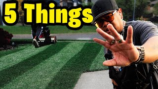 5 Things YOU NEED for the Perfect Lawn!