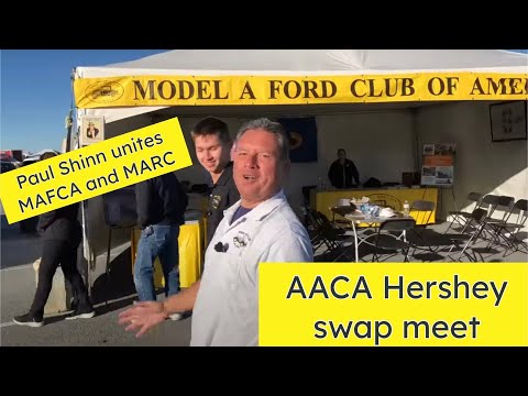 2025 AACA Hershey Swap meet. MAFCA, MARC, and AACA clubs come together, and it's GREAT!