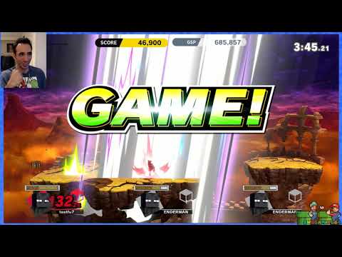 Minecraft Steve Classic Mode 9.9 Super Smash Bros Ultimate | Journey to the Far Lands