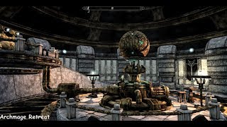 Archmage Retreat - Skyrim Special Edition House Mod
