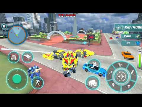 Grand Police Truck Robot War Transform - Robot Games - Android Gameplay