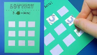 DIY Lottery Tickets / Scratch Cards! What works best? thumbnail