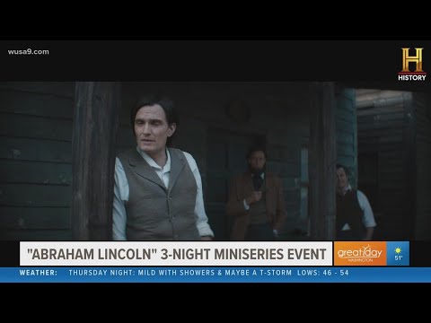 Graham Sibley plays 'Honest Abe' in the 3-night History Channel docu-series "Abraham Lincoln"