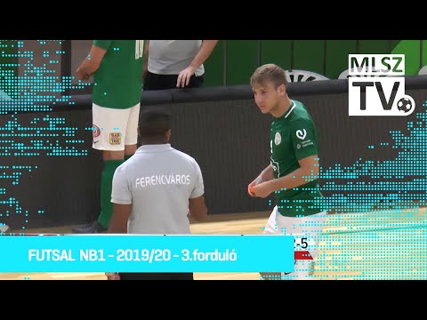 FTC-Fisher Klíma – Haladás VSE | 2-5 | Férfi Futsal NBI. | 3. forduló | MLSZTV