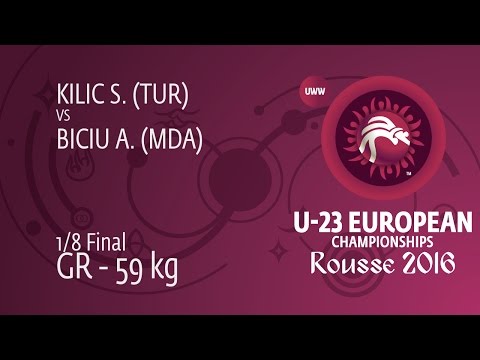 1/8 GR - 59 kg: S. KILIC (TUR) df. A. BICIU (MDA) by TF, 8-0