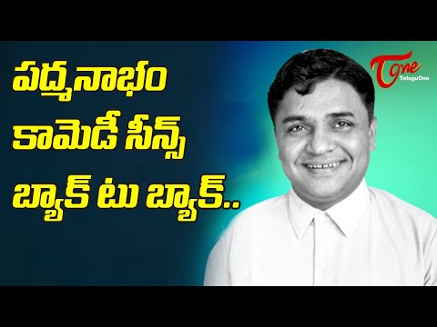 Padmanabham Comedy Scenes Back To Back | Telugu Movie Comedy Scenes | TeluguOne