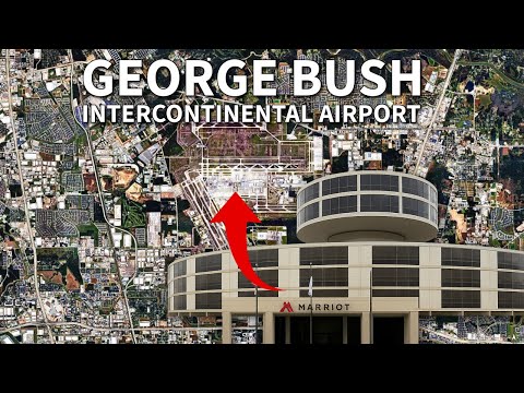 Rideshare Pickup at Marriott Hotel from Terminal A | Bush Airport IAH