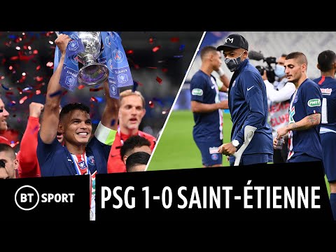 PSG vs. Saint-Étienne (1-0) | Coupe de France Highlights | Kylian Mbappe left in tears & on crutches