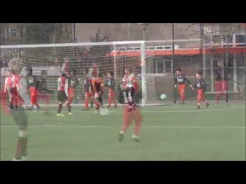 Excelsior D2-Feyenoord D1 competitie