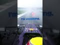 Throwing Up In An F1 Car