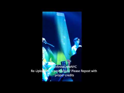 131116 Infinite OGS in NYC - "That Year's Summer" (Dongwoo) // Front Row