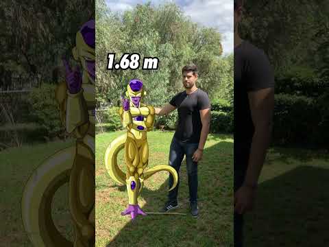 Estaturas REALES de #DragonBall Pt. 7 Edición: #Freezer 🐉 | #Shorts