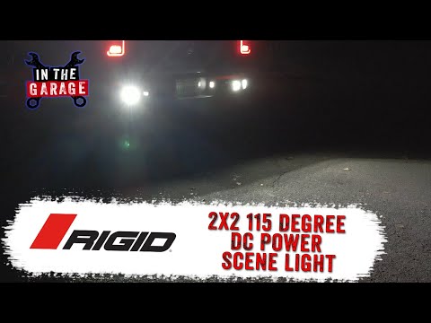 Rigid Industries 2x2 115 Degree DC Power Scene Light - Features and Review