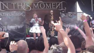 In This Moment &quot;The Gun Show&quot; @ Mayhem Festival 2010