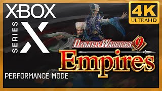 [4K] Dynasty Warriors 9 Empires (Performance) / Xbox Series X Gameplay