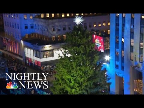 今年のロックフェラーセンターのクリスマスツリーの裏話｜NBCナイトリーニュース (The Story Behind This Year’s Rockefeller Center Christmas Tree | NBC Nightly News)