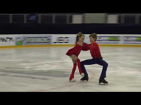 2017 Santa Claus Cup : Polina PILIPENKO-Stepan NIKOLAEV(RUS)-ID BASIC NOVICE FREE DANCE