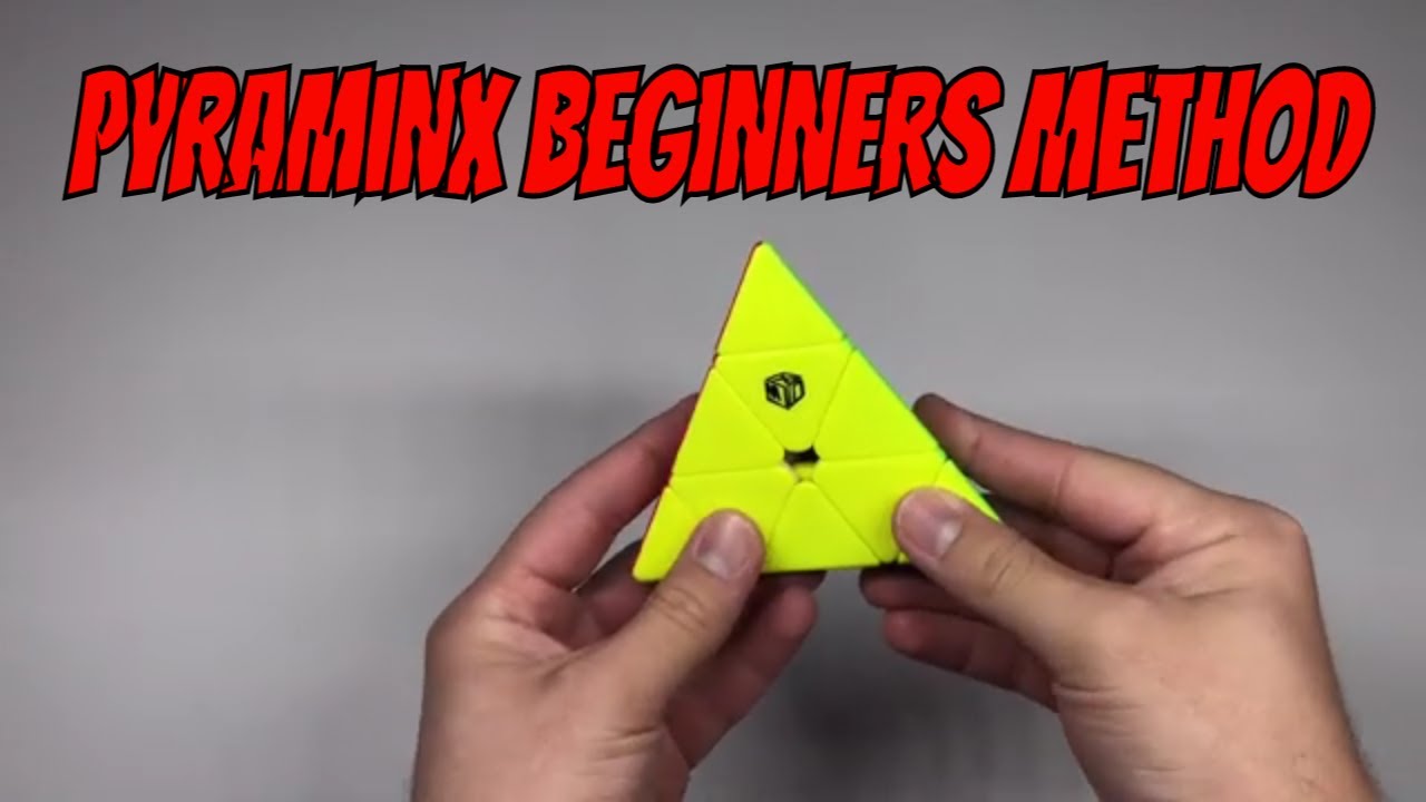 How To Solve a Pyraminx: Layer by Layer Method (FOR BEGINNERS)
