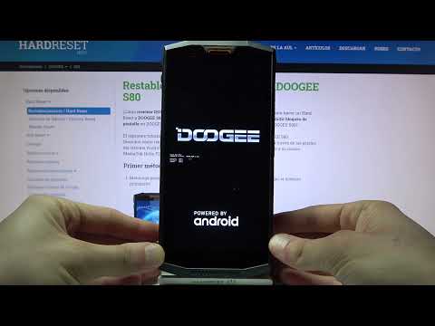 Cómo entrar y salir del modo Recovery en DOOGEE S80 - Menu Chino