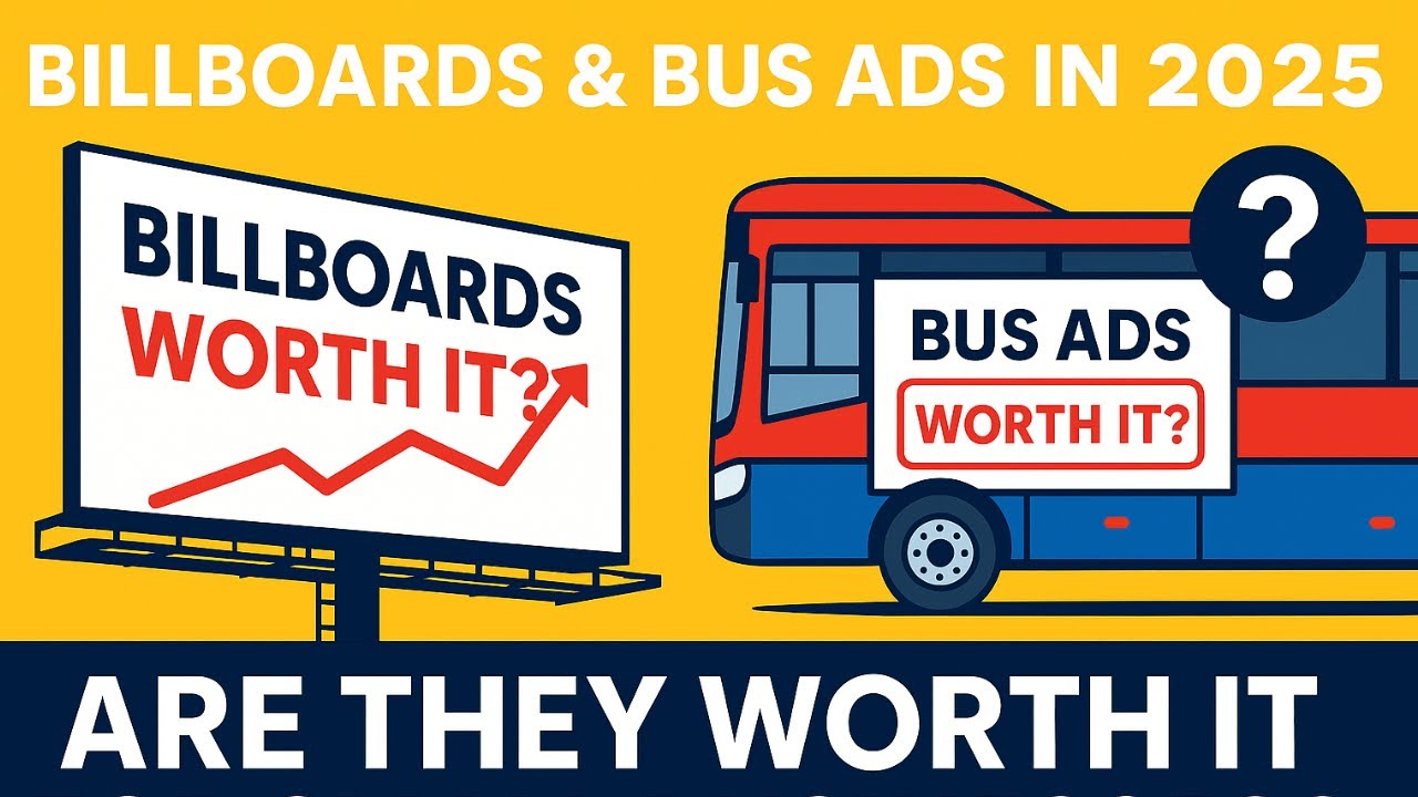Billboards & Bus Ads in 2025 Are They Worth It for Small Businesses?