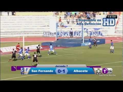Goles de la jornada 7, San Fernando - Albacete y La Roda - Loja (HD)