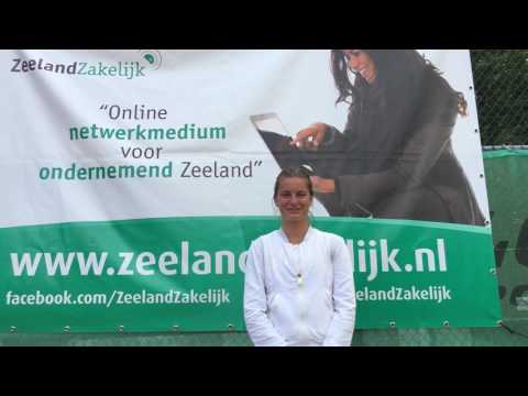 Titelverdedigster Quirine Lemoine is ook dit jaar weer in bloedvorm op Driekleur Challenger Zeeland.