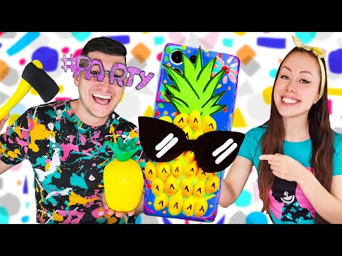 PRAVIMO MASKU ZA MOBILNI OD ANANASA