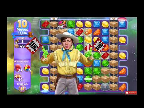 Wonka's World of Candy Level 471 NO BOOSTERS - 18 Moves - A S GAMING