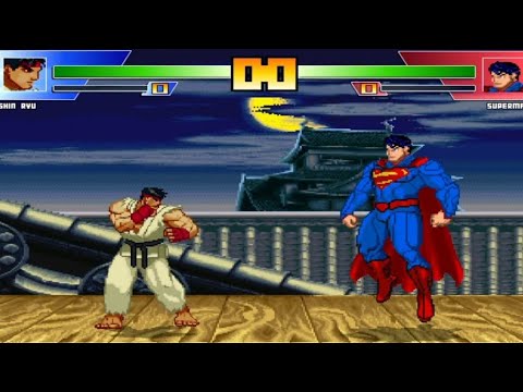 SHIN RYU vs SUPERMAN - Highest Level Incredible Epic Fight🔥