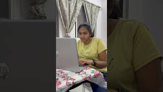 Weekend work 😂🥹#shorts #viral #fun #trending #tamilsong #qatartamilponnu #love #wfh