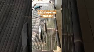 Download lagu meja lesehan ukuran terpanjang dri bambu#keraninan# mp3