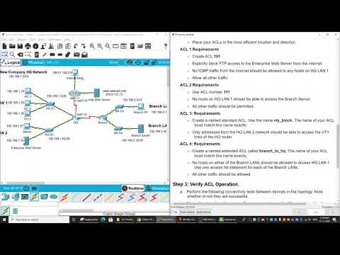 5.5.1 IPv4 ACL Implementation Challenge