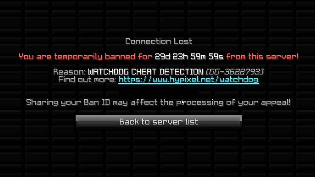 I Got Watchdog Banned on Hypixel - Full Explanation (Send Help Please)