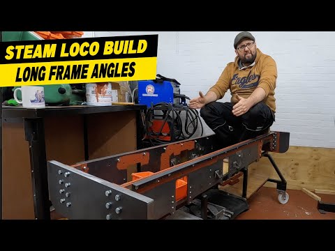 Long Angle Irons - EP8 - 7.25" Gauge Steam Locomotive Build