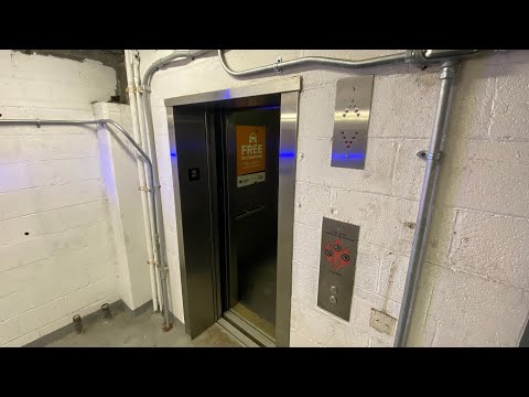 Weird Setup! Modded Dover Elevators - 3rd Ave Garage - Downtown Pittsburgh, PA