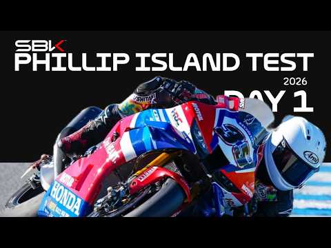 🔴 LIVE WorldSBK Phillip Island Test 2026 Tracking Timing Data DAY 1