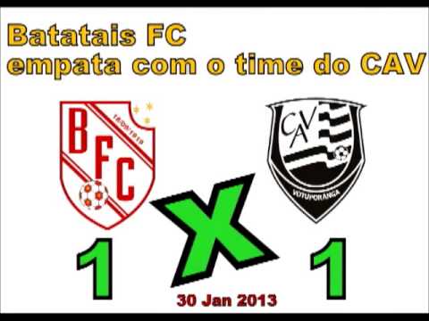 Batatais 1 x 1 CAV - Campeonato Paulista - série A3 2013