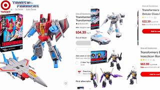 STARSCREAM IN-STOCK?!? Transformers MTMTE SS'86 INSECTICONS/PROWL/STARSCREAM Back + SAVINGS RANT!!!
