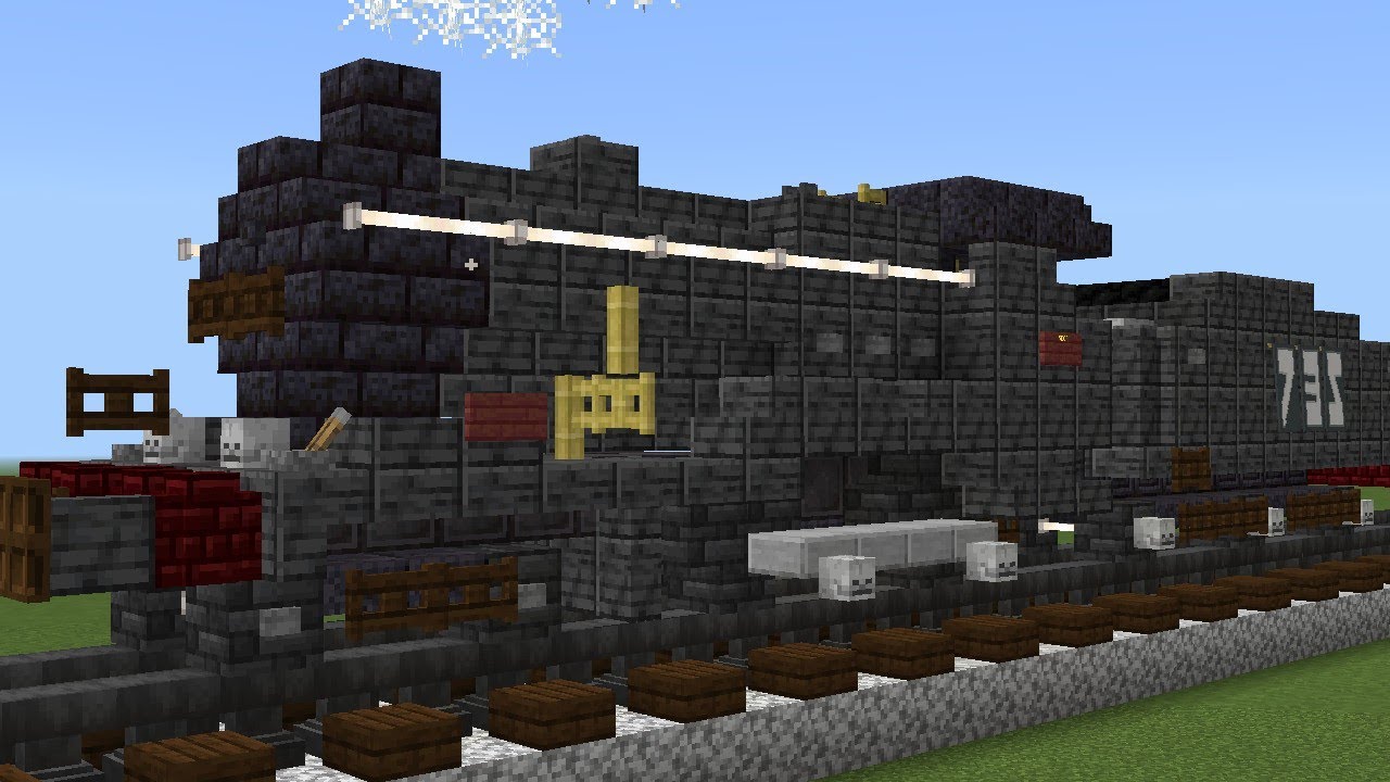 Minecraft SECR D1 Steam Locomotive Tutorial