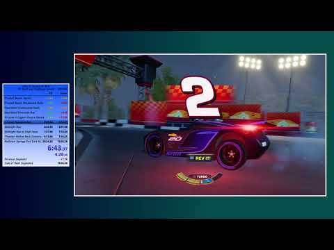 [FWR] Cars 3: DtW - All Best Lap Challenge Levels in 19:53.13