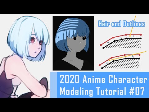 01 Anime Character 3D Modeling Tutorial 2020 – Collecting Reference