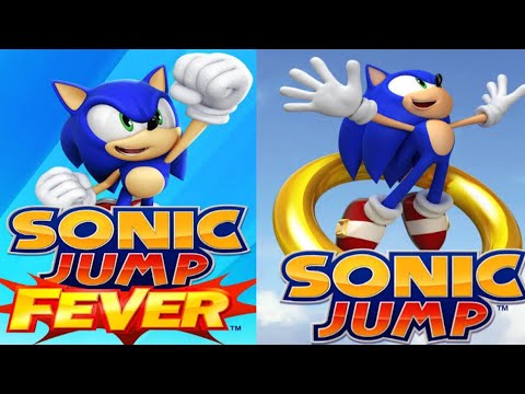 Sonic Jump Pro vs Sonic Jump Fever GAMEPLAY