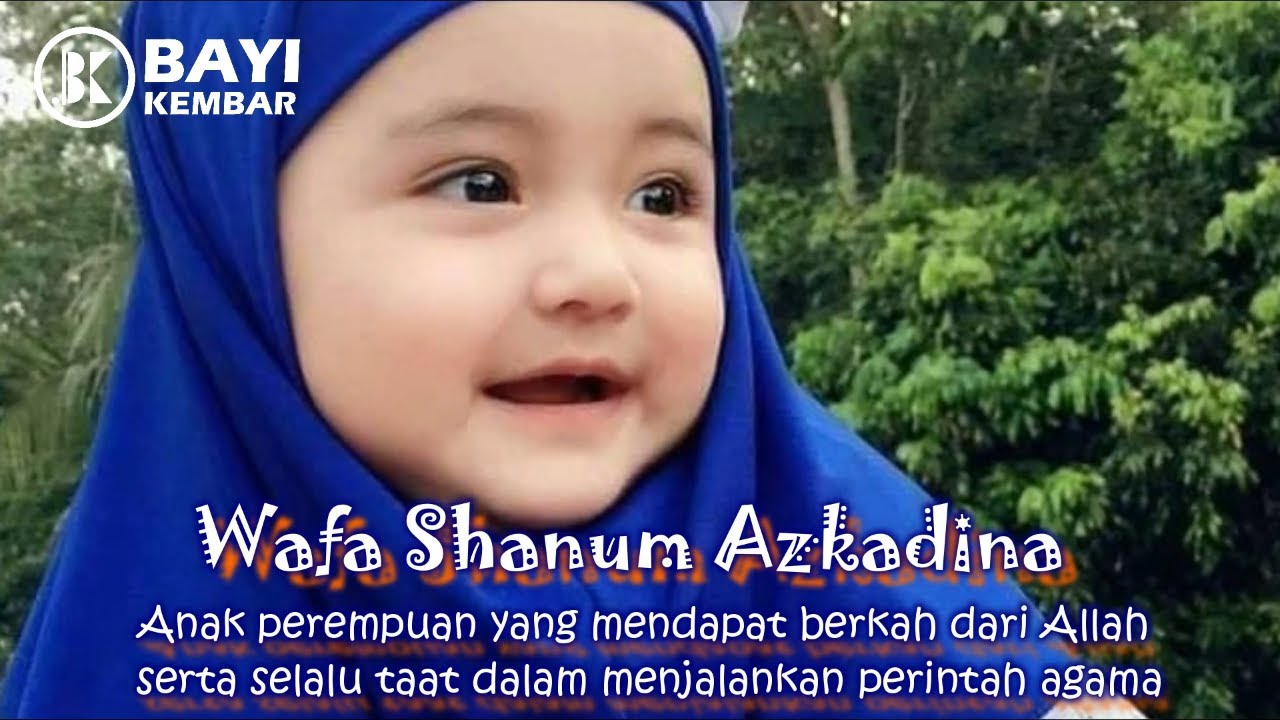 40 NAMA BAYI PEREMPUAN ISLAMI MODERN #PART2